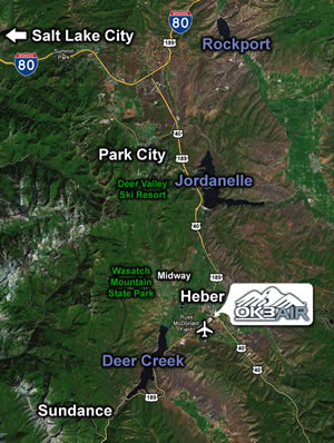 OK3 AIR Airport Information - Heber Valley Airport (KHCR)